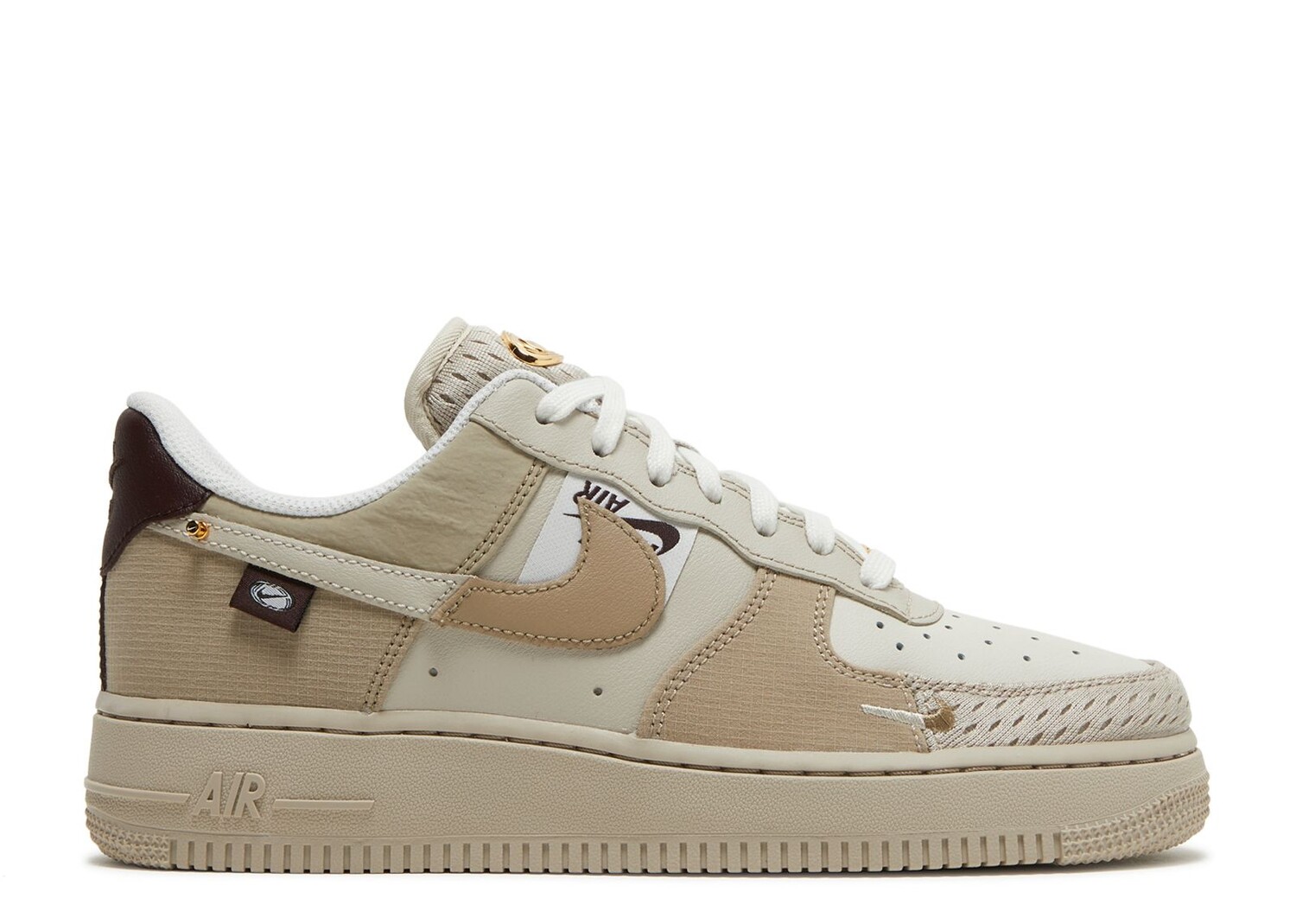 

Кроссовки Nike Wmns Air Force 1 '07 Lx 'Tan Bling', кремовый, Бежевый