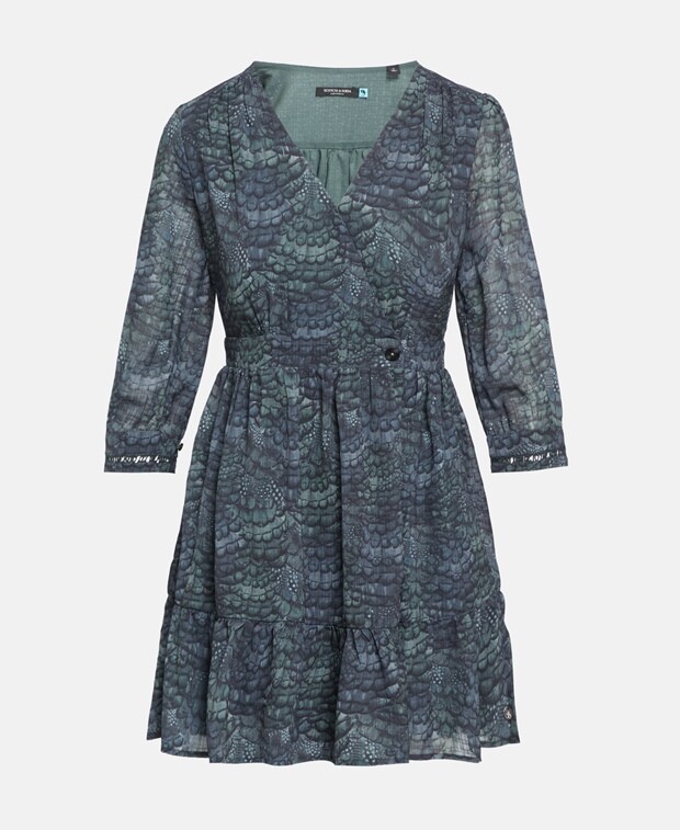 

Органик платье Scotch & Soda, джейд
