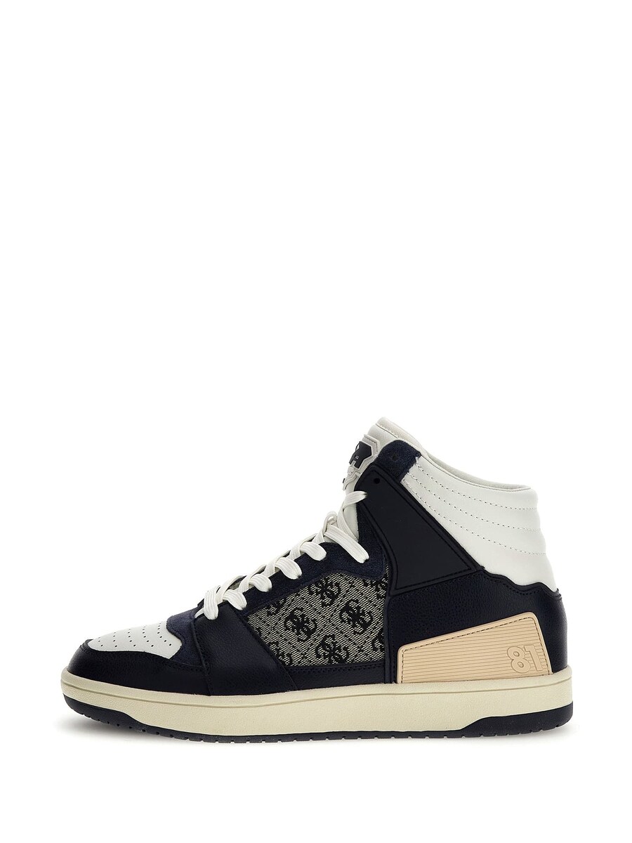 

Кроссовки GUESS High-Top Sneakers Sava, цвет Night blue