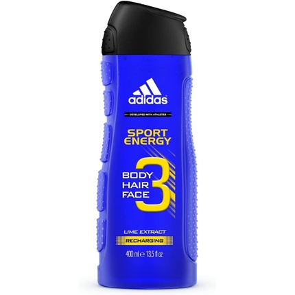 

Гель для душа Adidas 3in1 Sport Energy 400мл