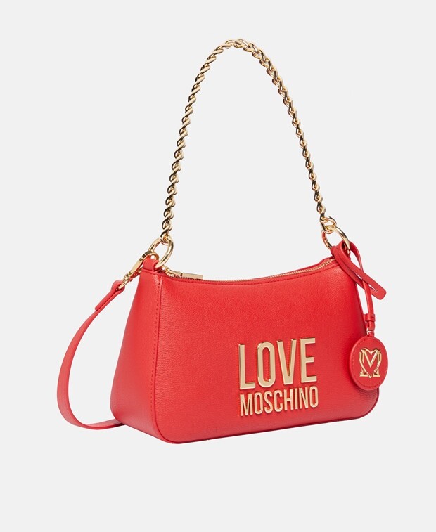 

Сумка-мессенджер Love Moschino, красный