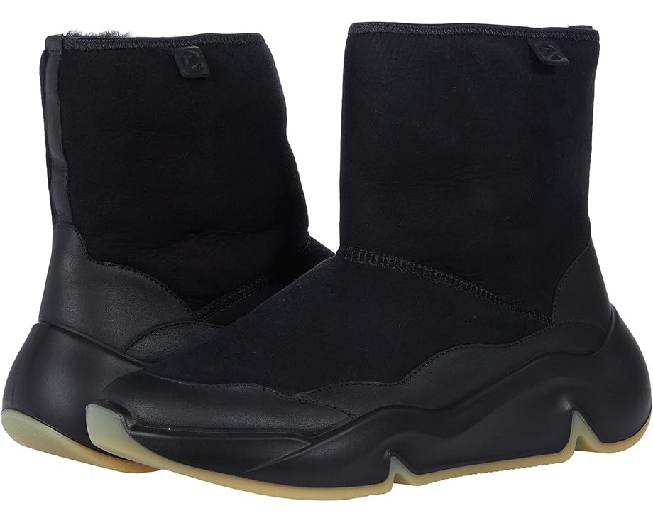 цена Ботинки ECCO Chunky Sneaker Hygge Boot, цвет Black/Black