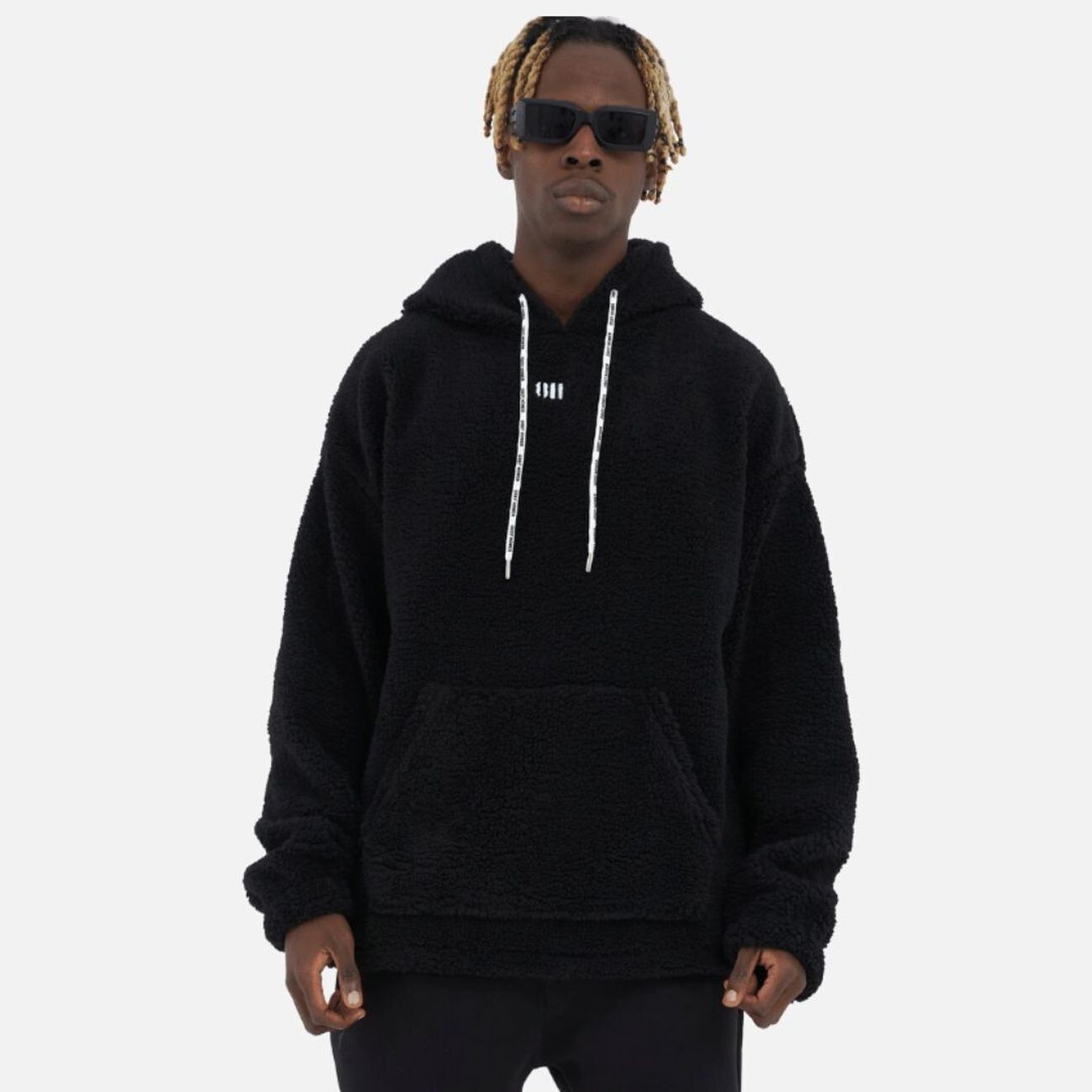 

Толстовка Megaman Teddy Basic Hoodie Oversize, черный