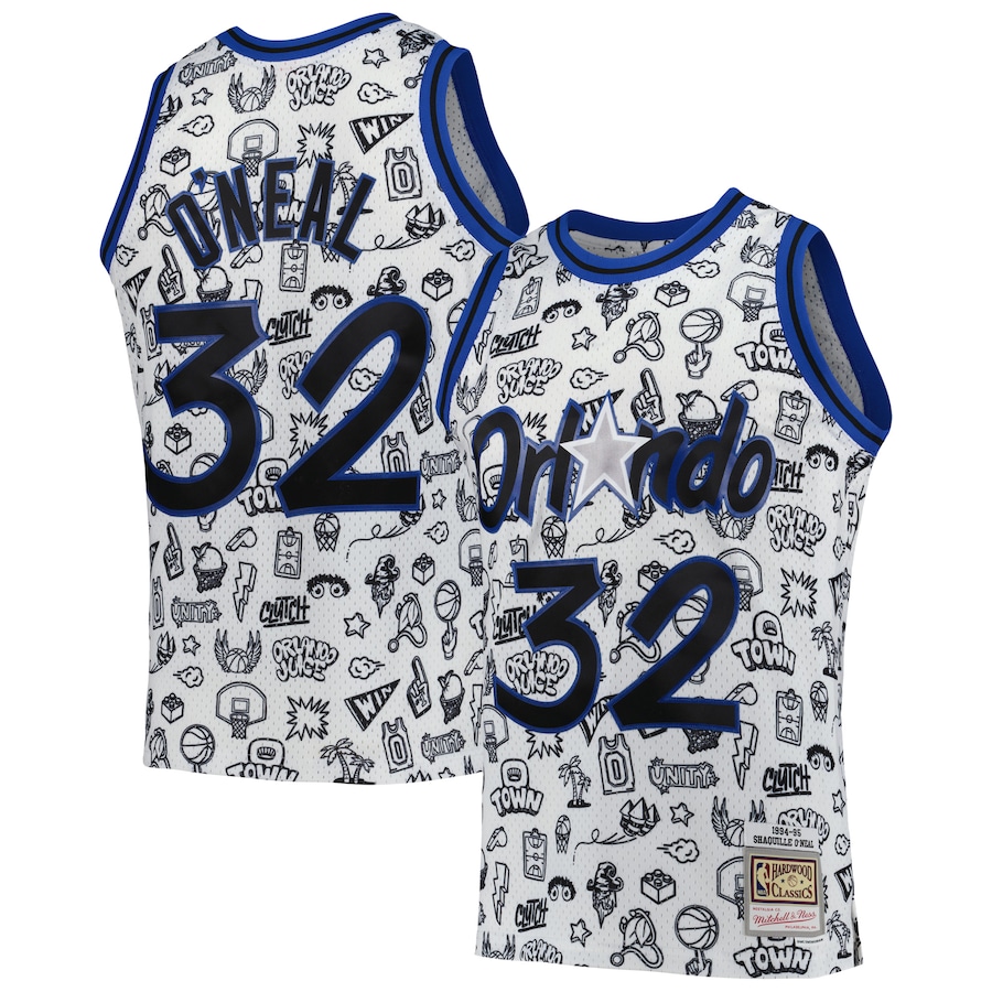 

Джерси Mitchell & Ness Orlando Magic, белый