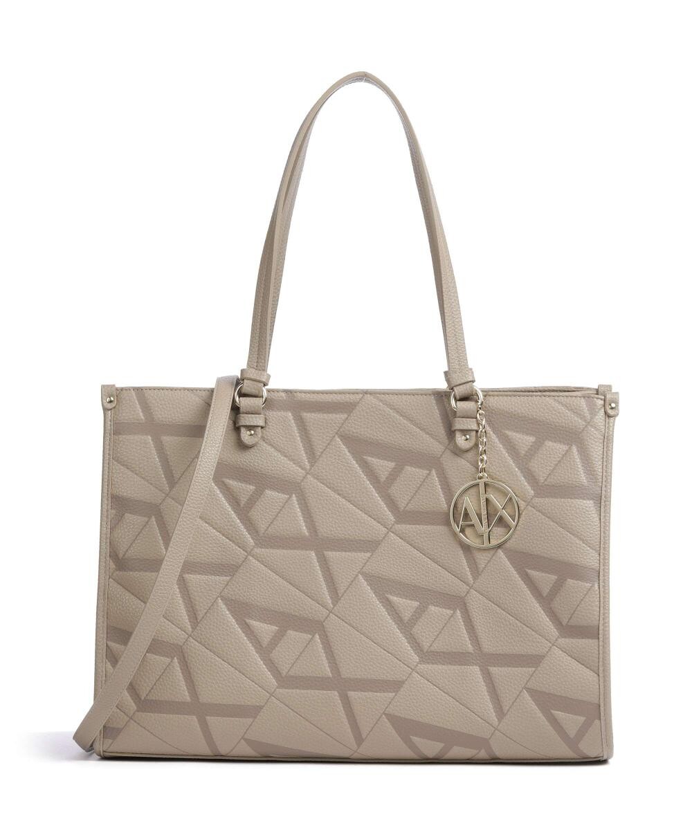 

Шоппер Gynger из искусственной кожи Armani Exchange, бежевый