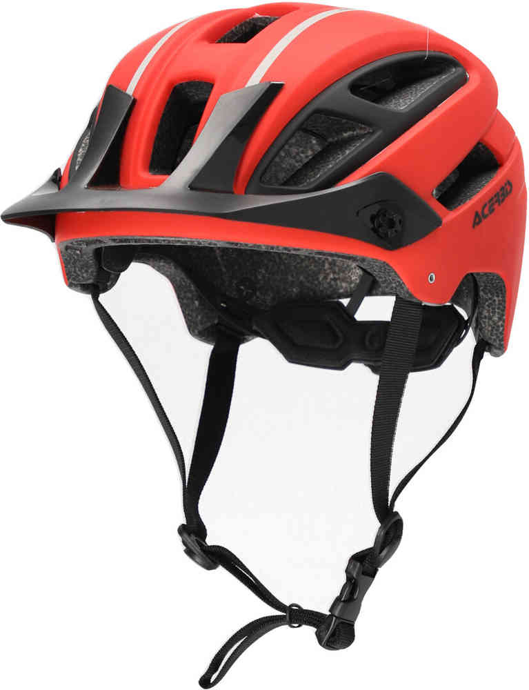Двойной MTB шлем Acerbis, красный/черный
