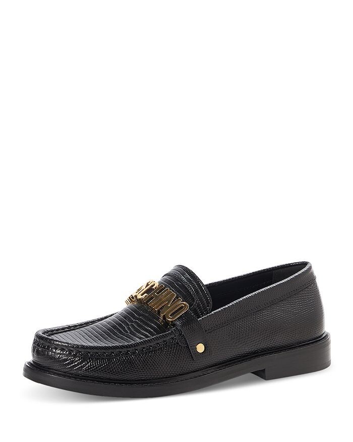 

Женские мокасины на плоской подошве Moc Toe Moschino