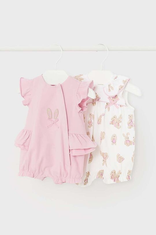 

Детские комбинезоны, 2 шт. Mayoral Newborn, розовый