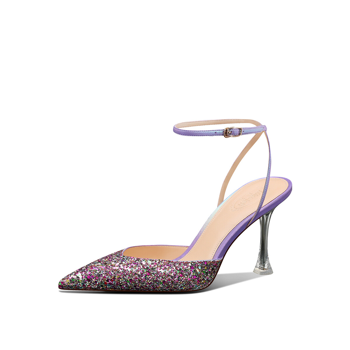 

Туфли женские на высоком каблуке Miss Left, цвет Iridescent Green