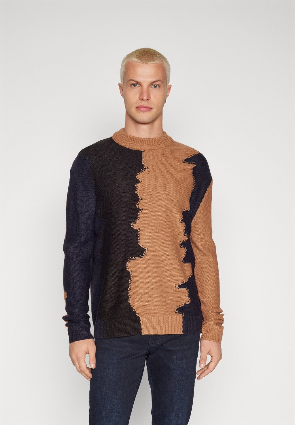 

Свитер ONSEMIR INTARSIA MOCK Only & Sons, жареный кокос