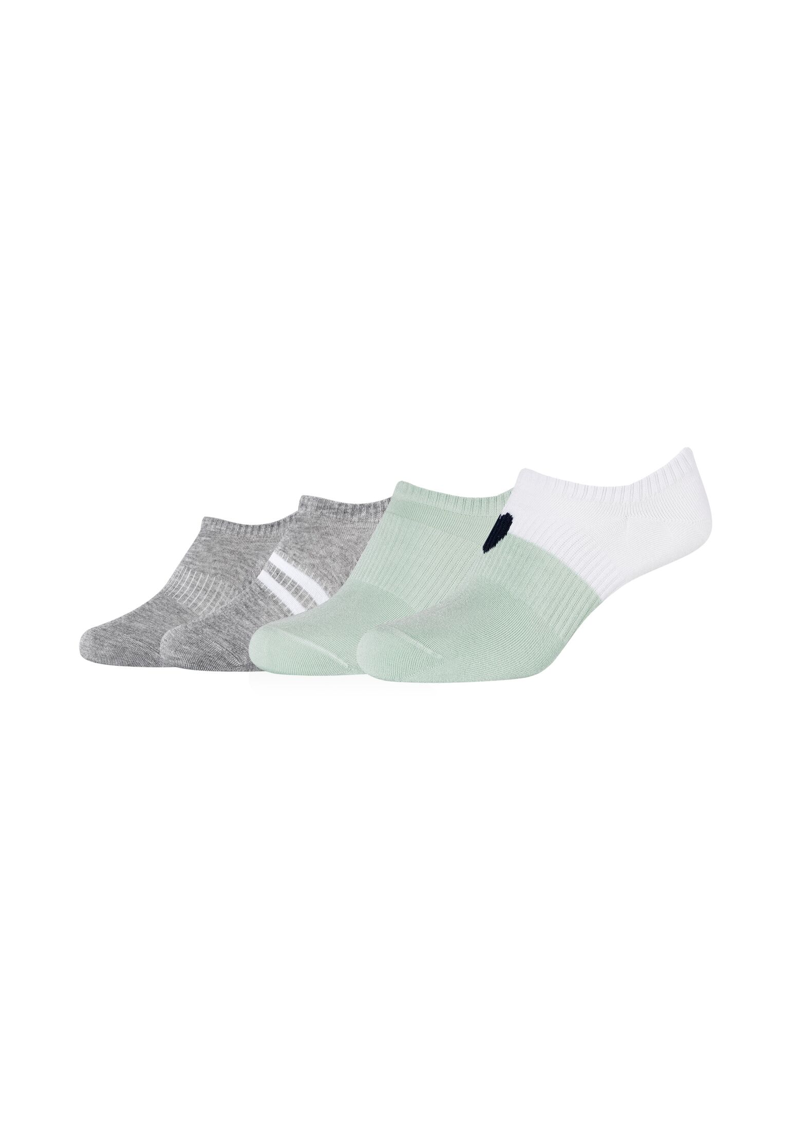 Носки s.Oliver Sneaker 4 шт silky touch, цвет silt green