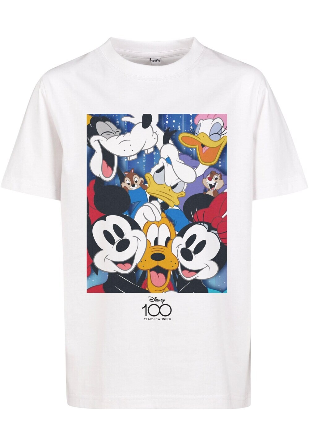 

Рубашка Mister Tee Disney 100 Mickey & Friends, белый