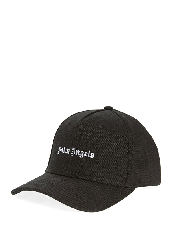 

Черная женская шляпа с логотипом Palm Angels