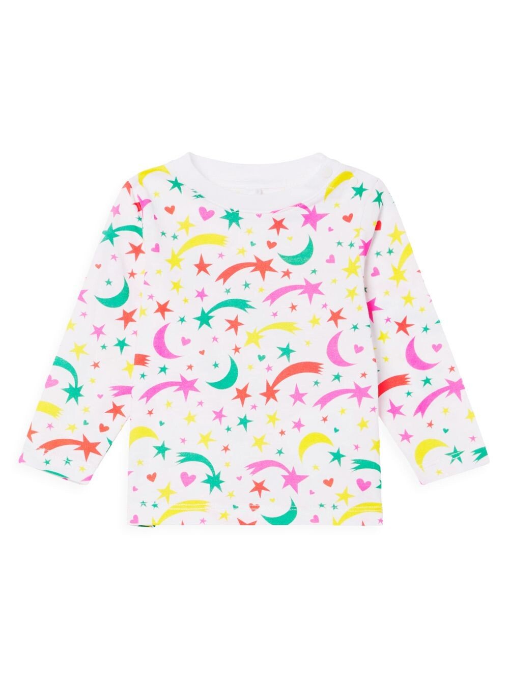 

Футболка для девочки "Падающие звезды" Stella McCartney Kids, белый