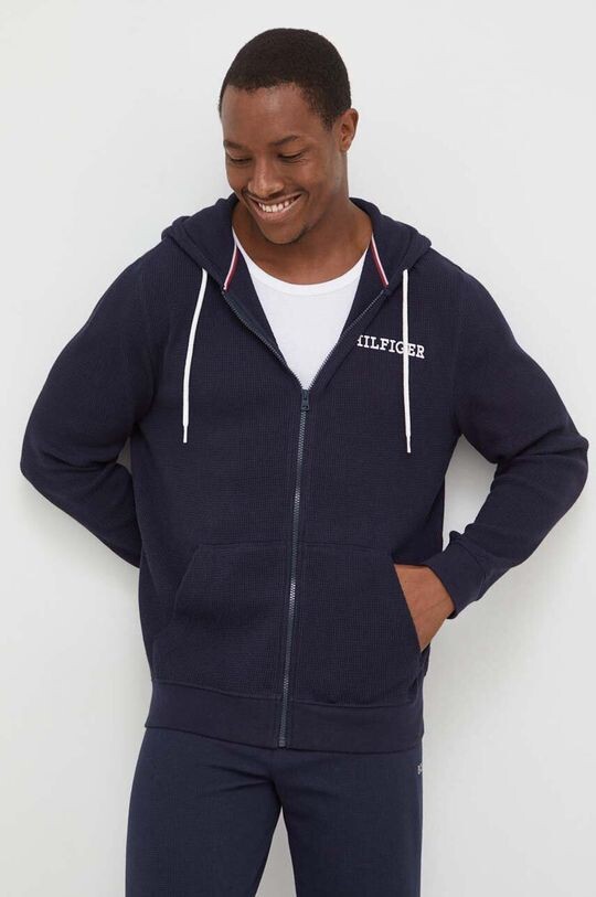 

Хлопковая толстовка для отдыха Tommy Hilfiger, темно-синий