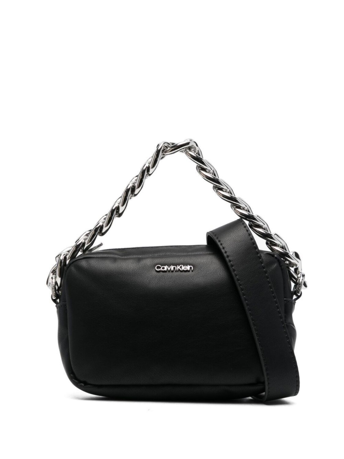 

Calvin Klein дутая сумка с цепочкой, черный