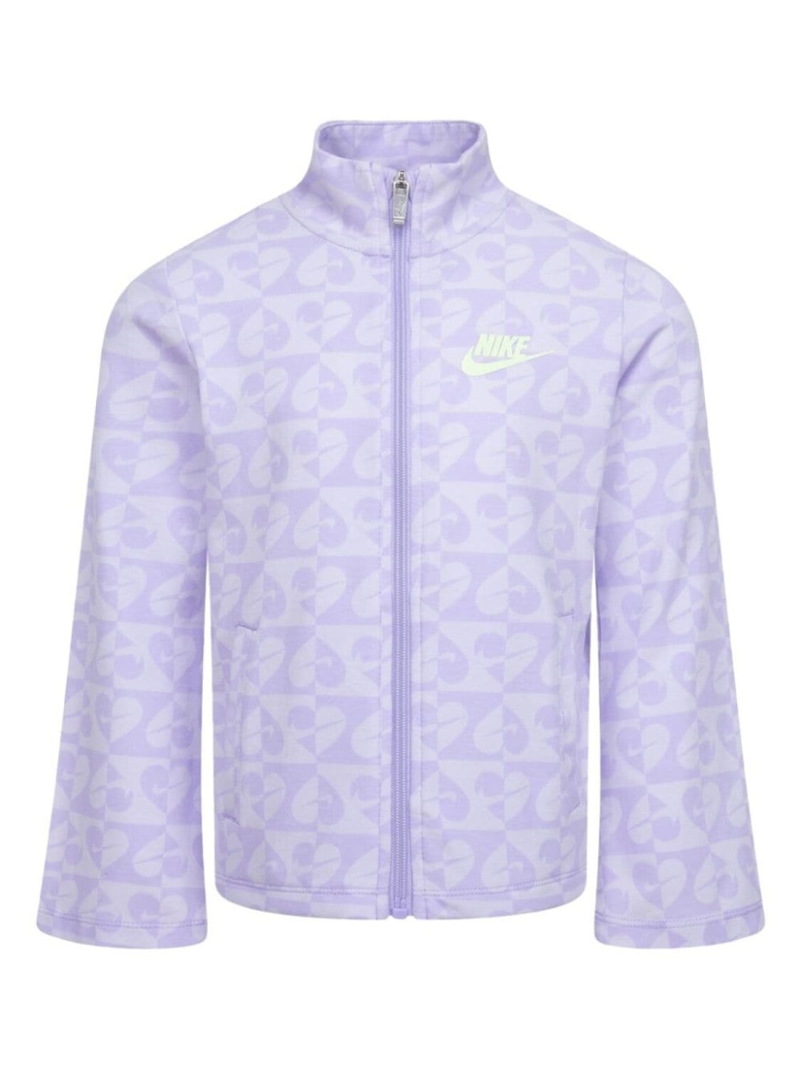 

Nike Kids спортивный костюм с принтом Swoosh, фиолетовый