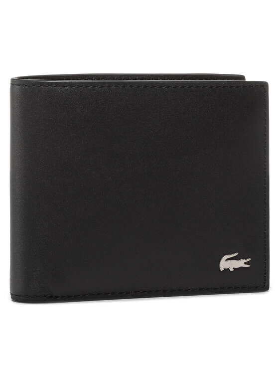 

Большой мужской кошелек Lacoste, черный