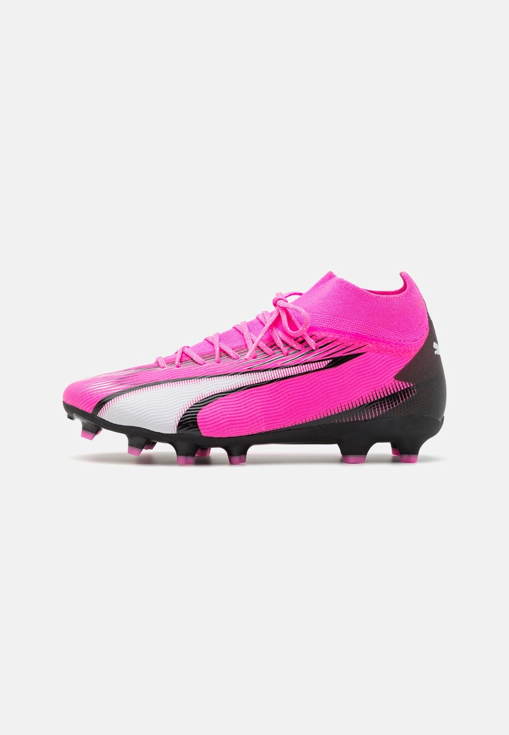 

бутсы с шипами Ultra Pro Fg/Ag Jr Unisex Puma, цвет poison pink/white/black