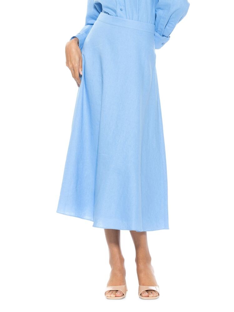 

Юбка макси Brilyn А-силуэта Alexia Admor, цвет Light Blue