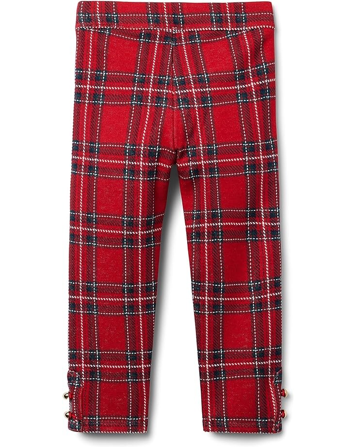 

Брюки Janie and Jack Plaid Sweater Leggings, цвет Multicolor