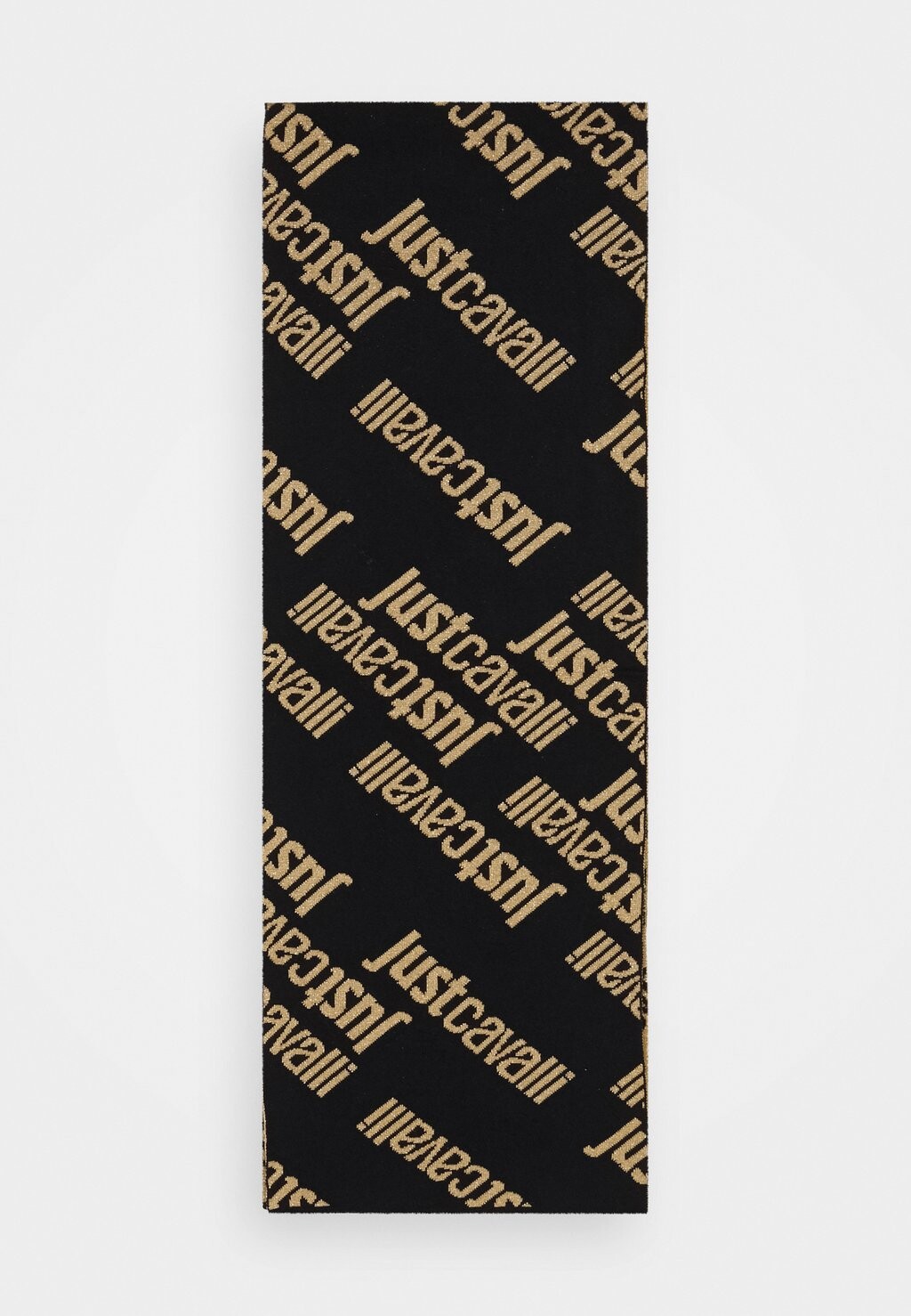 

Шарф ШАРФ ALL OVER LOGO ЖАККАРДОВЫЙ УНИСЕКС Just Cavalli, черный/золотистый