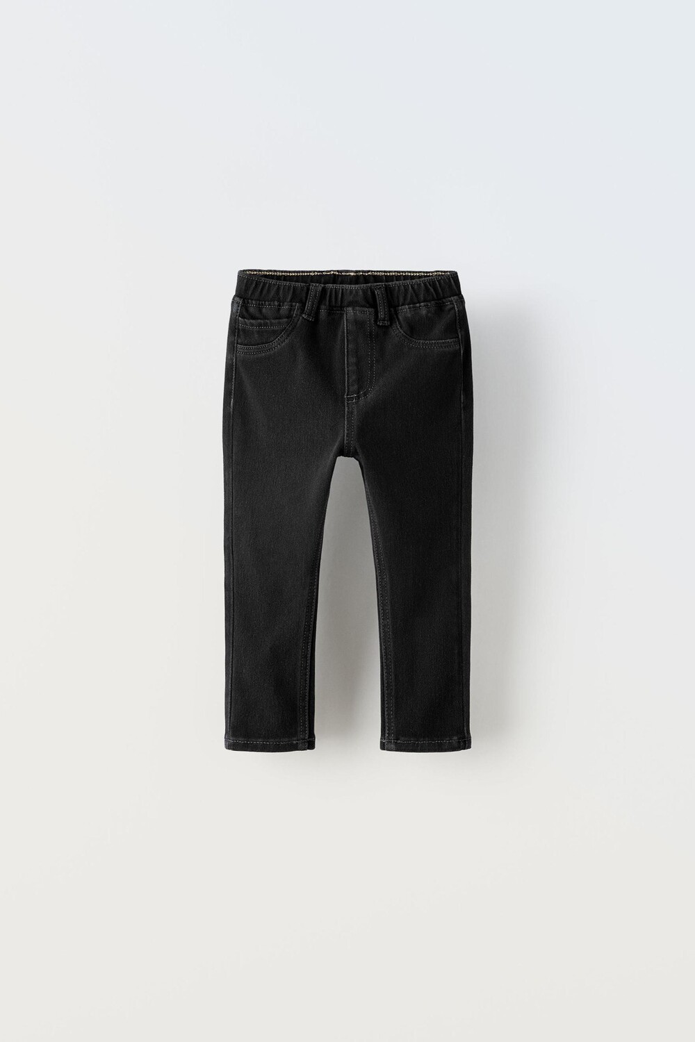 

Джинсовые леггинсы ZARA, черный
