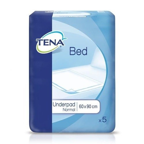 Прокладки впитывающие, 60х90 см, 5 шт. Tena, Bed Normal tena bed underpad normal простыни впитывающие 60х60 см 5 шт