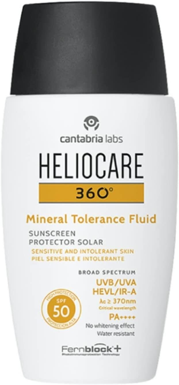 

Heliocare 360 ​​Mineral Toleraine Fluid Spf 50+ 50 мл