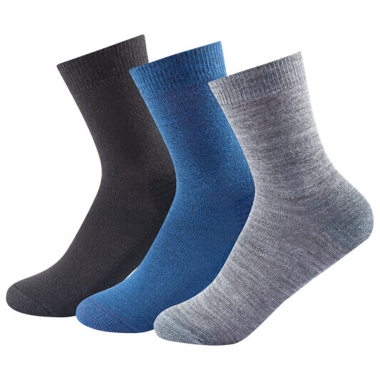 

Носки из мериноса Devold Daily Medium Kid Sock 3 Pack, цвет Kid Mix