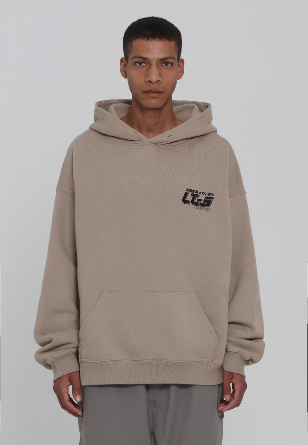

Толстовка LOW LIGHTS STUDIOS OKAMI HOODIE UNISEX, бежевый