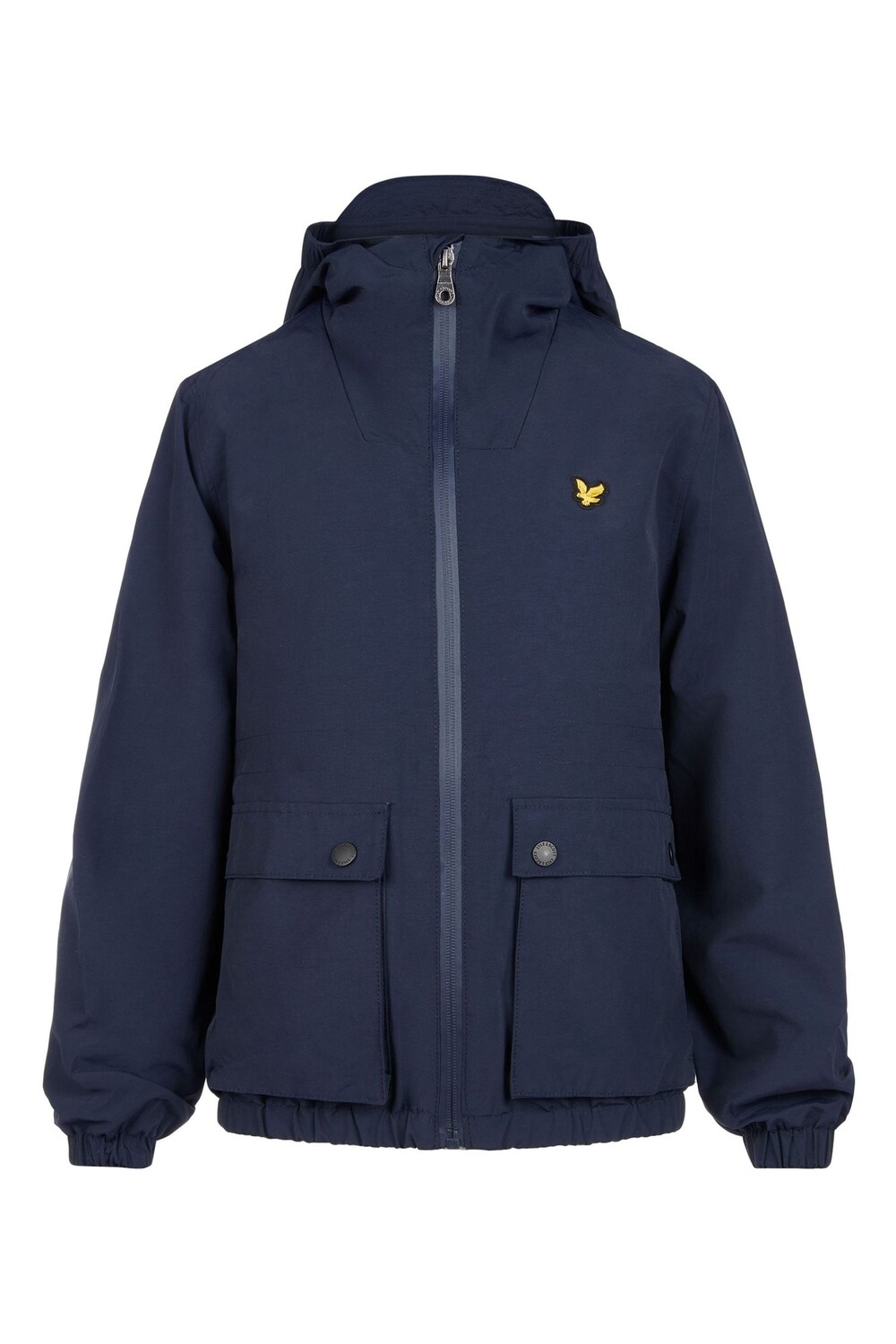 

Синее пальто с капюшоном и карманом Lyle & Scott, синий