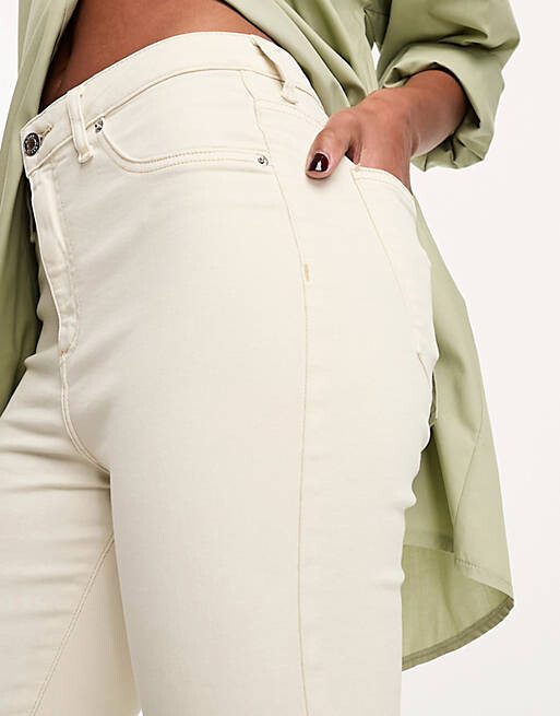 

Белые джинсы скинни ASOS DESIGN