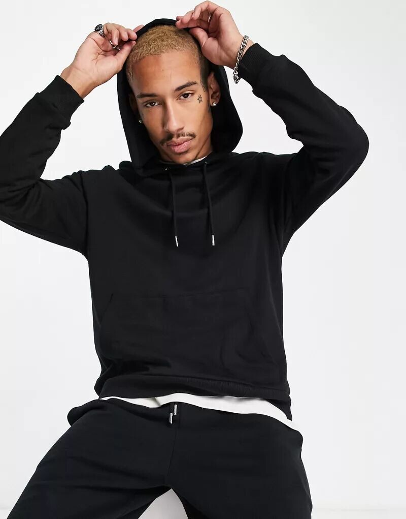 

Черное худи ASOS