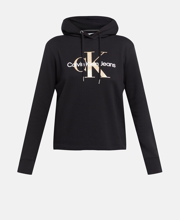 

Толстовка с капюшоном Calvin Klein, икра черная