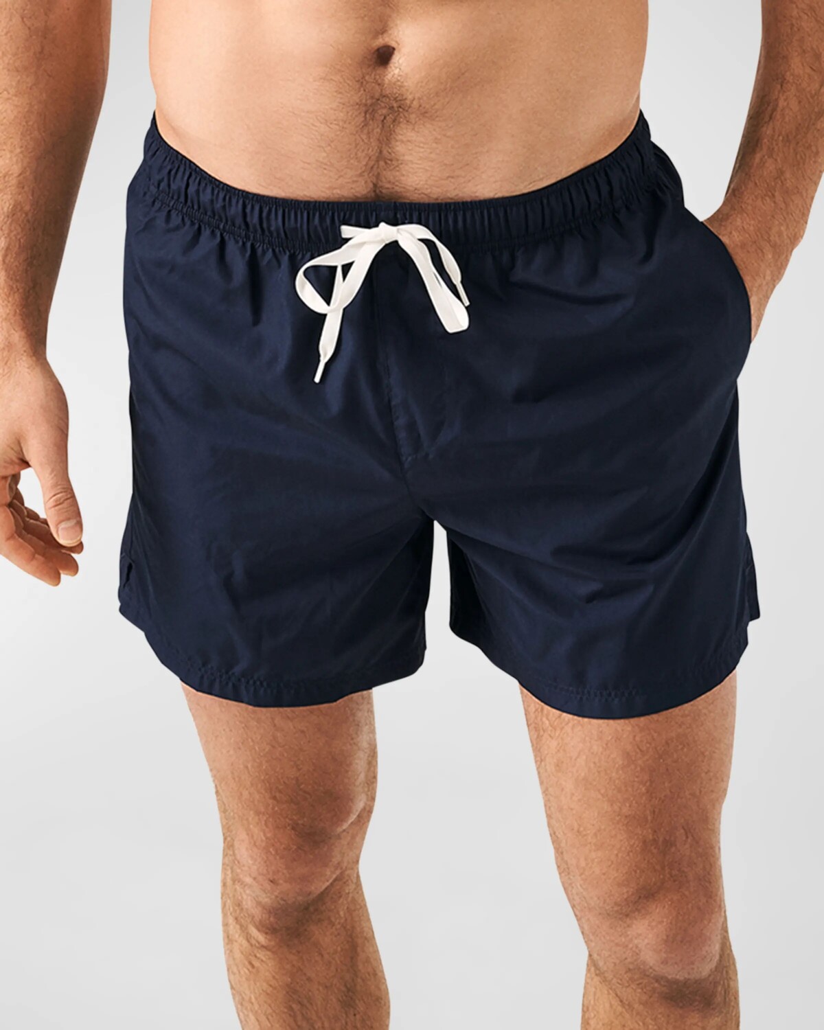 

Мужские быстросохнущие шорты для плавания на шнурке Eton, цвет Navy Blue