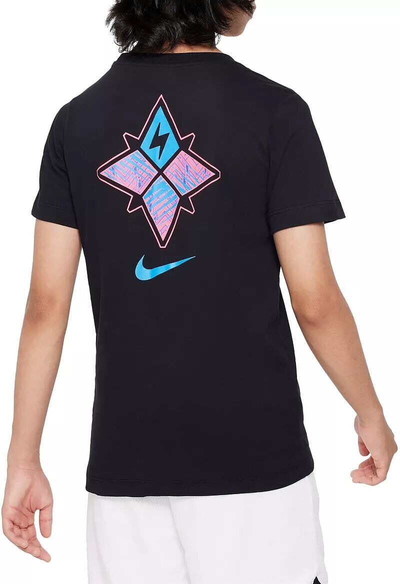 

Детская баскетбольная футболка Nike Giannis Antetokounmpo Dri-FIT, черный