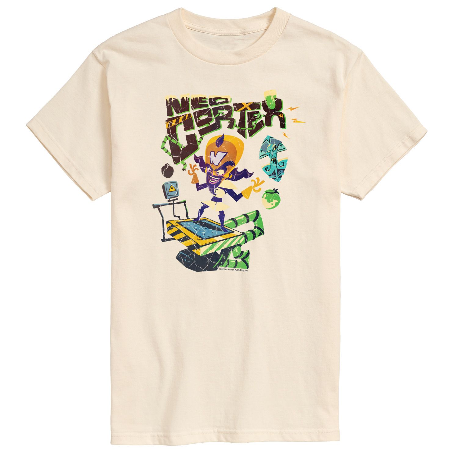 Мужская футболка Crash Bandicoot Neo Cortex Licensed Character