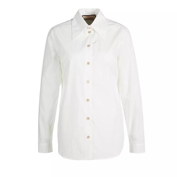 

Блузка popeline micro sand 9245 pearl Gucci, белый