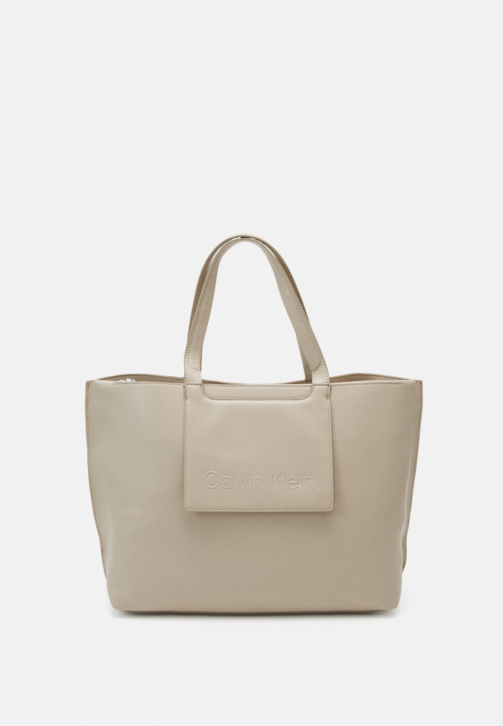 Большая сумка Calvin Klein SHOPPER LARGE, цвет doeskin