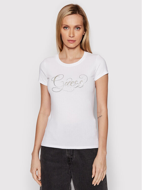 

Футболка стандартного кроя Guess, белый