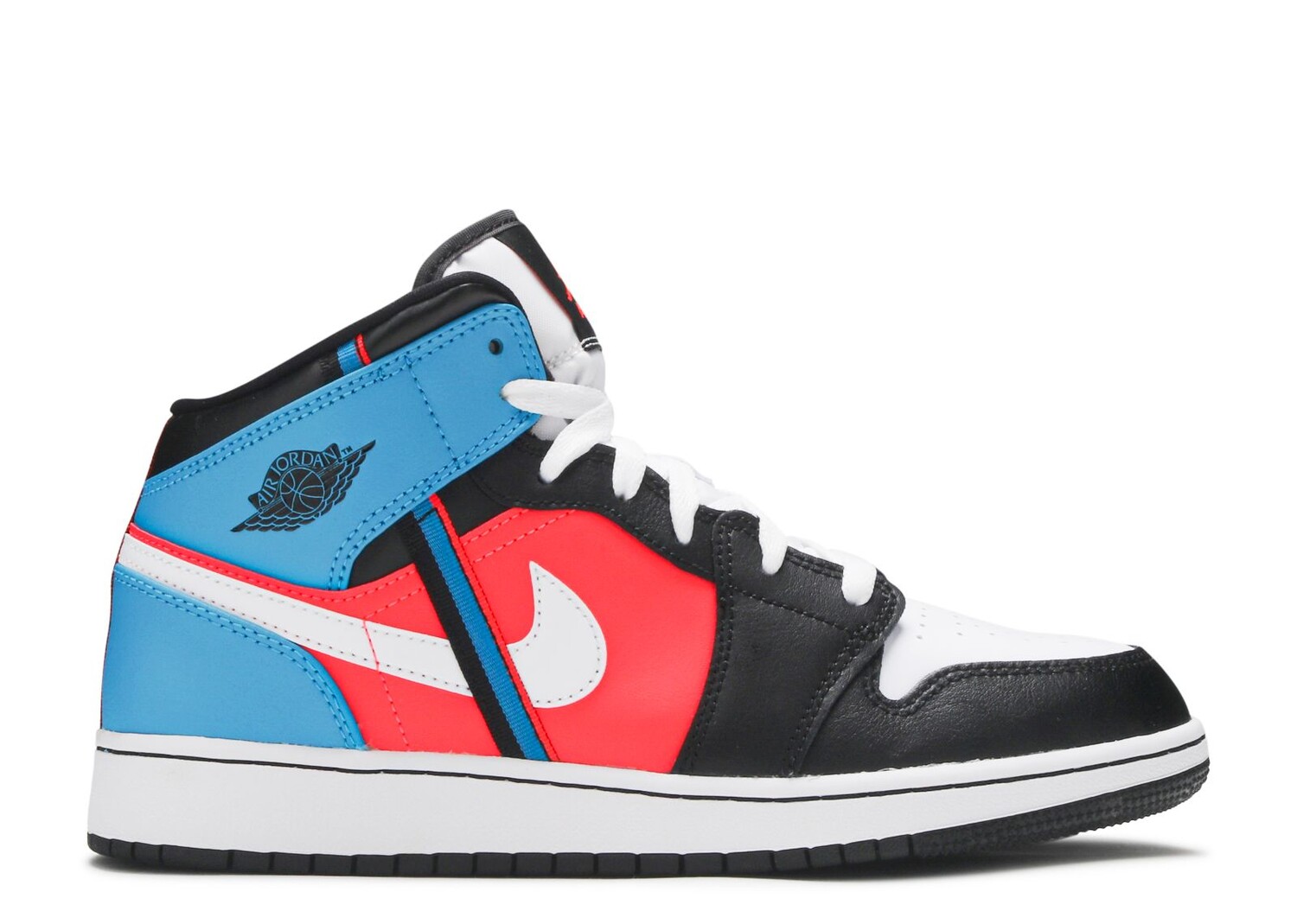 

Кроссовки Air Jordan Air Jordan 1 Mid Gs 'Game Time', разноцветный