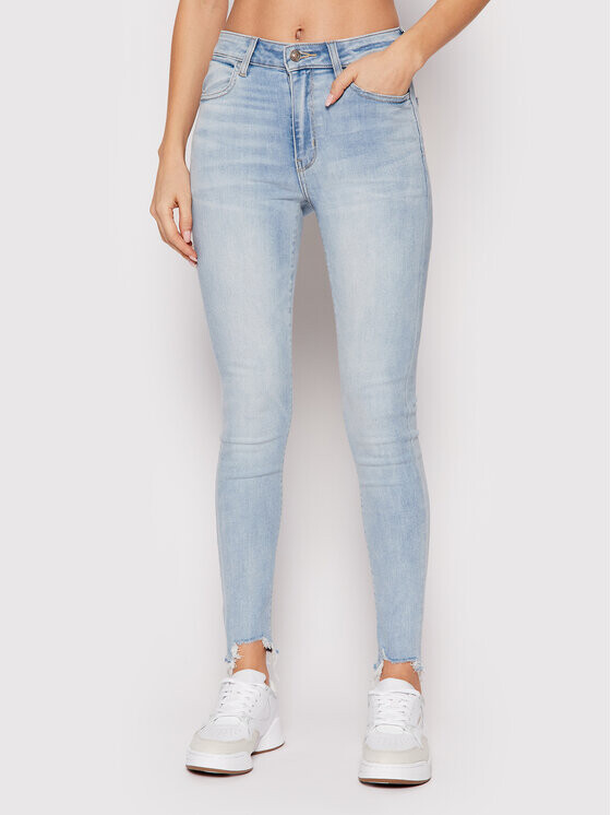 

Джинсы узкого кроя American Eagle, синий