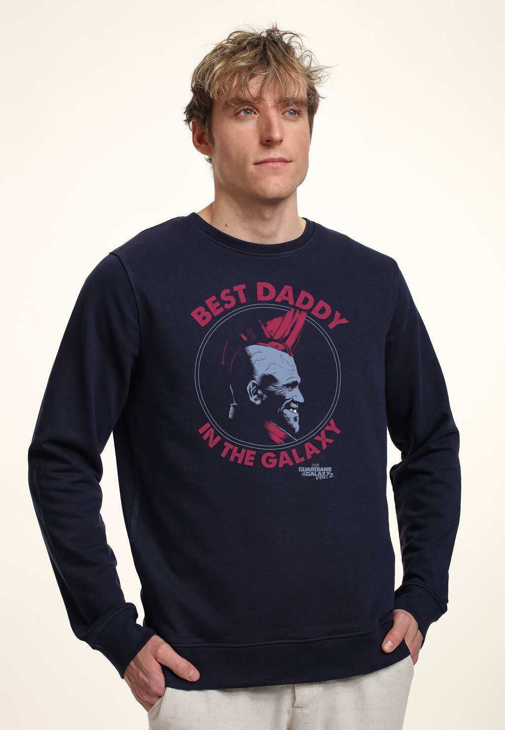 

Толстовка GUARDIANS OF THE GALAXY 2 BEST DADDY Marvel, темно-синий