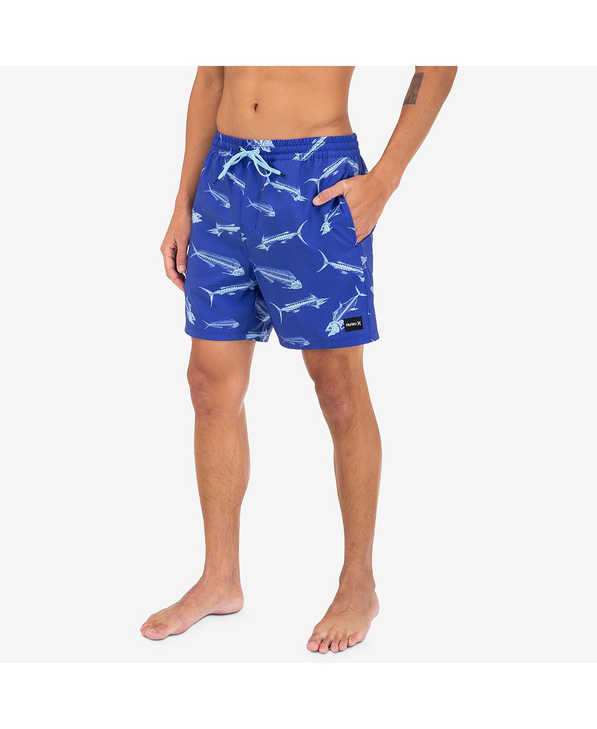 Мужские шорты для плавания Cannonball Volley 17 дюймов Hurley цена и фото