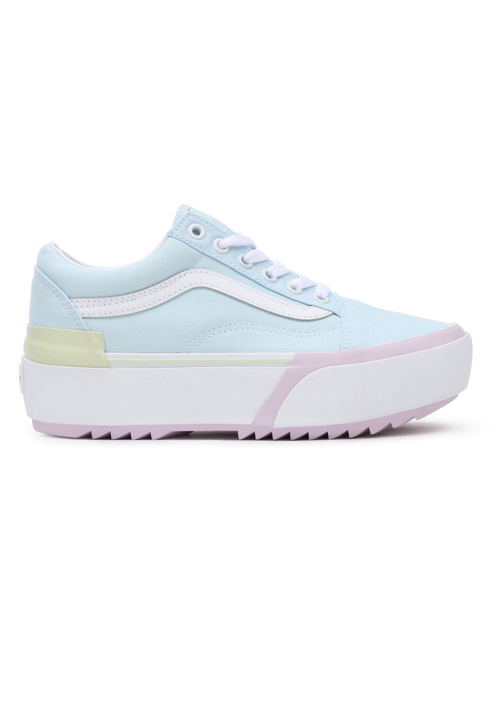 

На шнуровке UA OLD SKOOL STACKED Vans, розовый