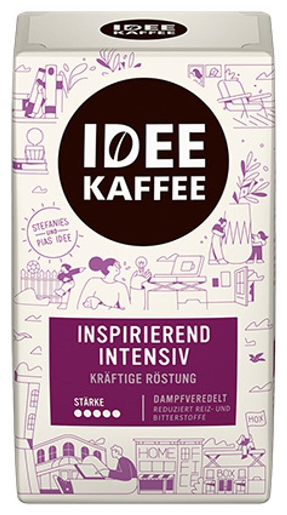 

Кофе INSPIRING INTENSIVE от Idea Coffee, 500г молотый Idee Kaffee