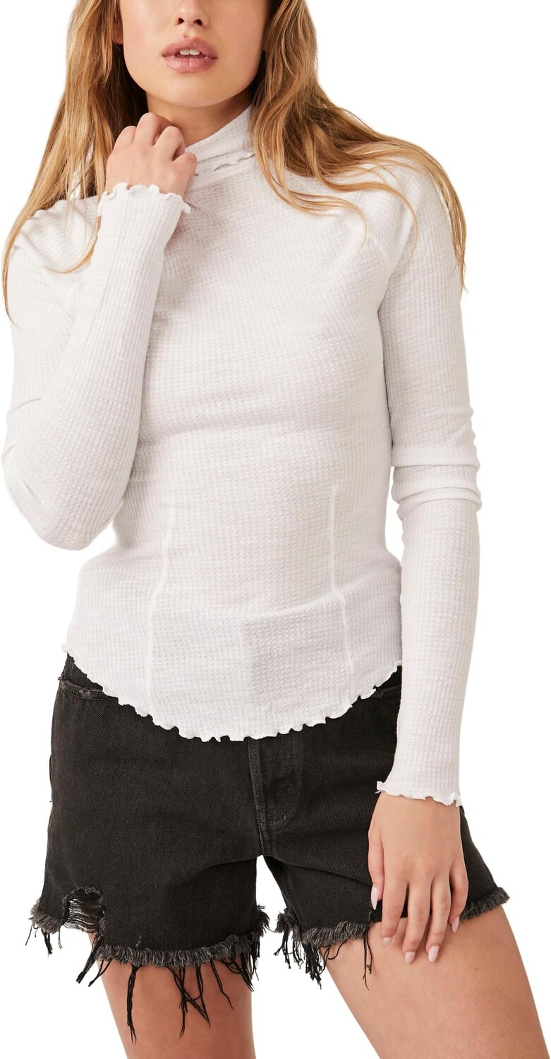 

Топ Free People Make It Easy Thermal, цвет Ivory