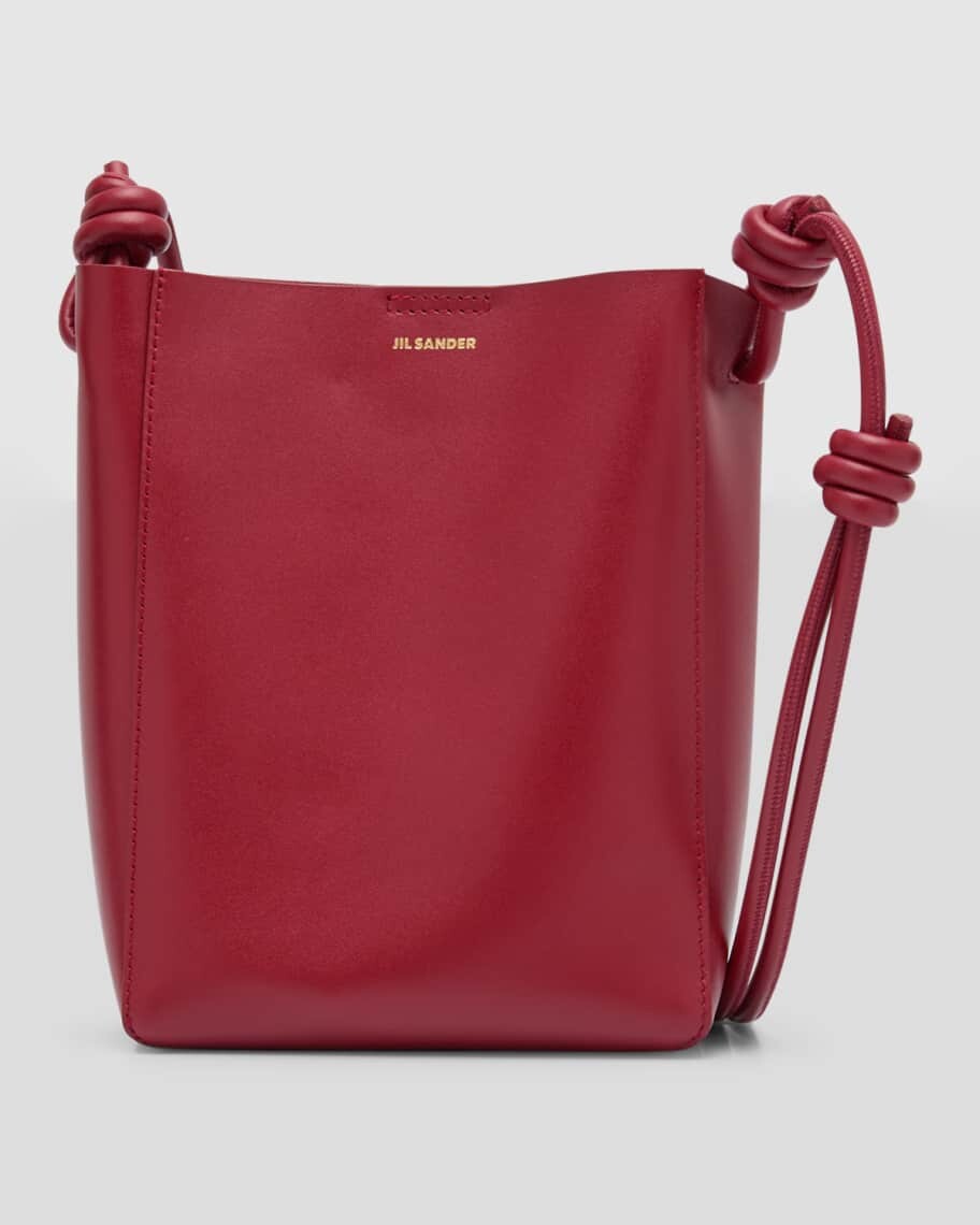 

Кожаная сумка через плечо с узлом Giro Jil Sander