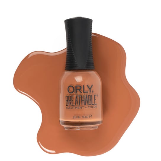 Лак для ногтей Breathable Breathable 4в1, Cognac Crush, 18 мл Orly цена и фото